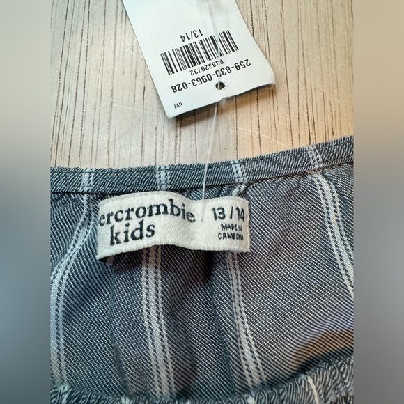 Abercrombie Kids Striped Long Sleeve Jumpsuit – Juniors Size 13/14 (NWT) - Picture 15 of 15